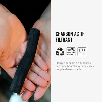 Charbon Binchotan Mizora - pour 1.5L d'Eau Filtrée